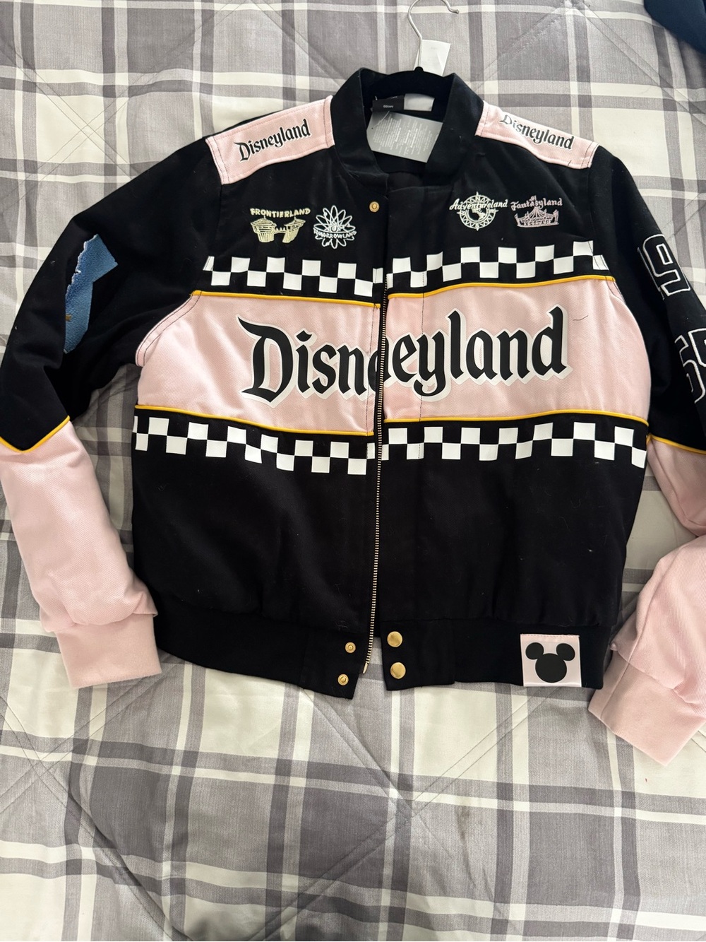 Disney Black & Pink Racer Jacket